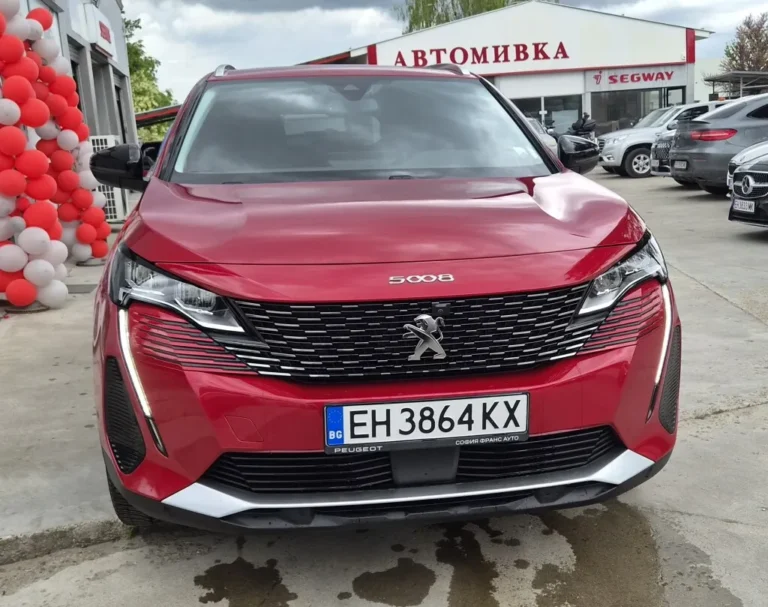 Peugeot 5008 ГАРАНЦИЯ 2.0HDI 177к.с. 7МЕСТА АВТОМАТИК