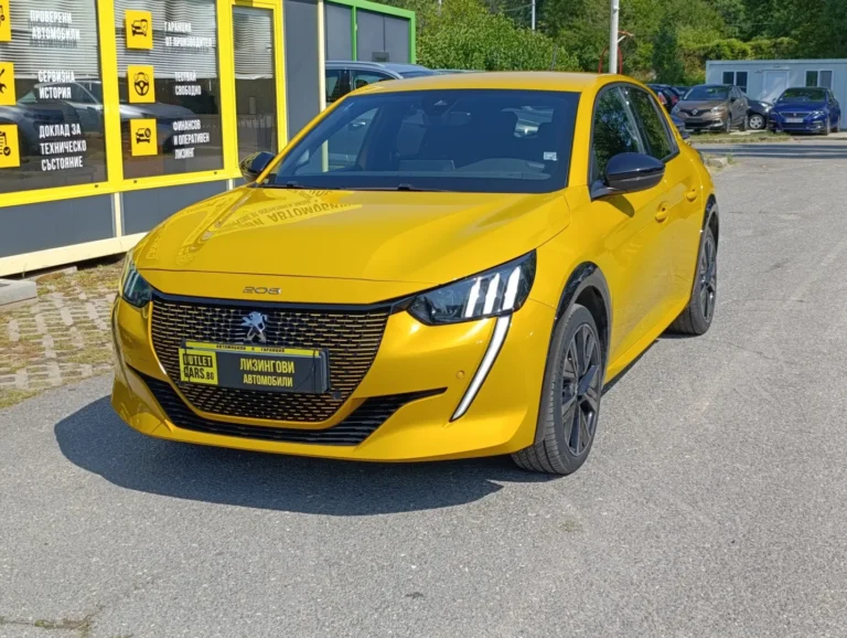 Peugeot e-208 GT Закупено от БГ