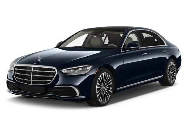 2025 mercedes benz s class s 500 4matic sedan angular front exterior view 100960081 m