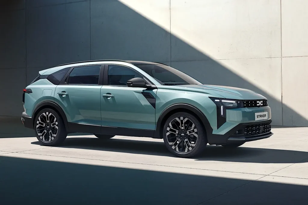 2026 dacia striker front 3 4