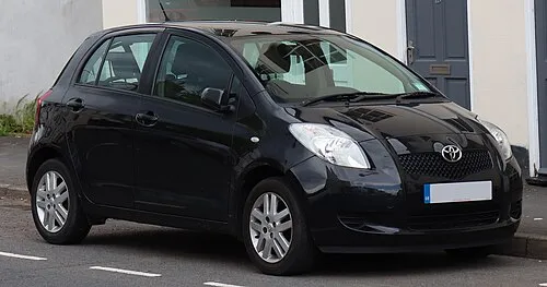 2008 toyota yaris tr 1.3 front